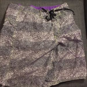 D.C board shorts. Great beach gear